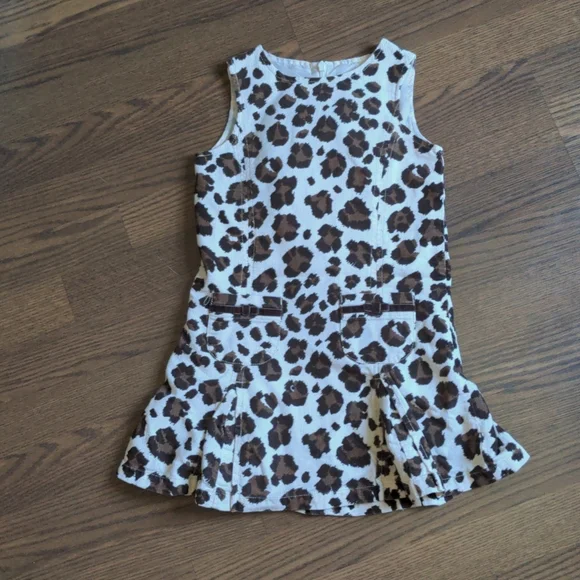 mini boden jumper dress Mini Boden ~ Girls Denim Daisy Jumper Dress ~ Size 4-5